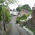 Narrow back roads in Cynwyd